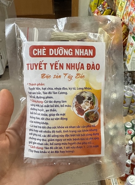 Chè dưỡng nhan sét nhỏ