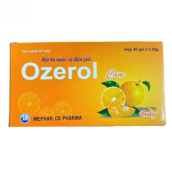 Ozerol cam (Hộp 40 gói x 5,58g) - Đại Y
