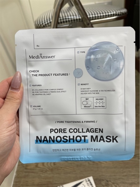 Mặt nạ thạch MediAnswer xanh mẫu mới