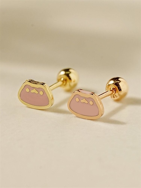 14K Pink slime piercing