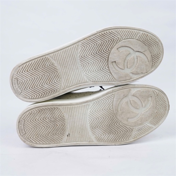 Giày Chanel trắng sz38 KG+