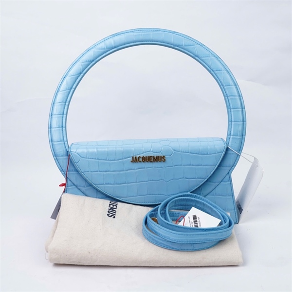 Túi Jacquemus xanh sz26 (HN) KG+