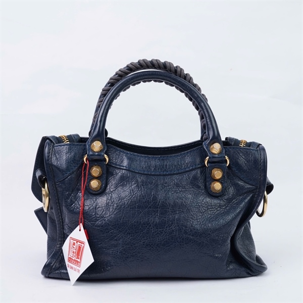 Túi Balenciaga xanh đậm( 3095444012D-002125) sz24 (HN) KG+