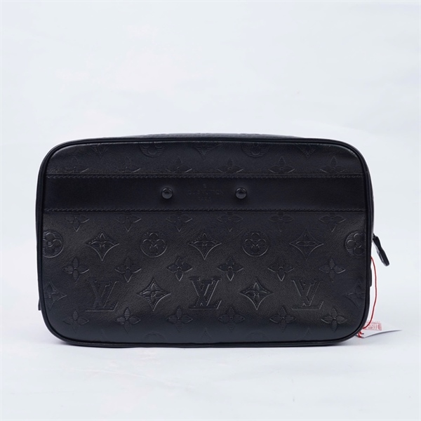 Túi LV Clutch hoa đen sz25+