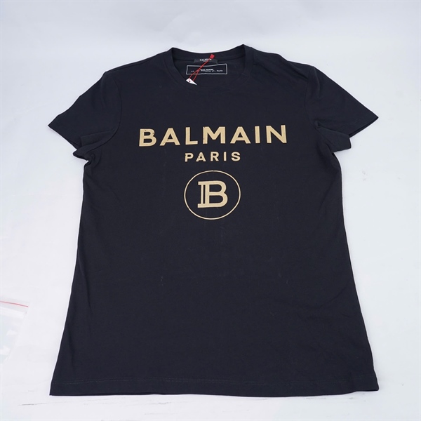 Áo thun Balmain đen KG+
