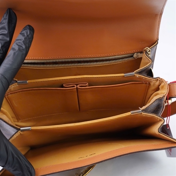 Túi Celine nâu khóa ngựa sz21 (HN) KG+