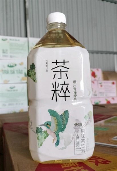 Trà xanh vị nho jinmailang 1L