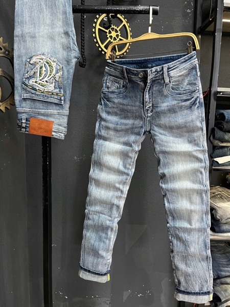 Jean THREE - JD6969 Premium chữ T độ dập da