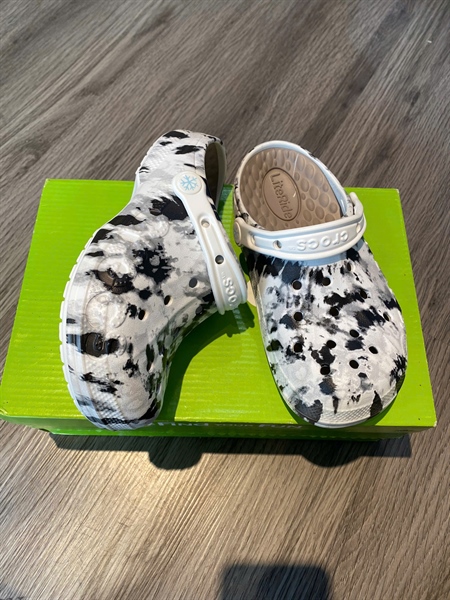 Giày Clog trẻ em Crocs Baya Lined Printed