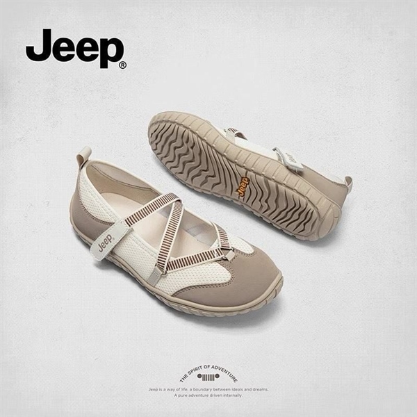 GIÀY JEEP OUTDOOR SHOES LOW TOP BEIGE - BE XÁM