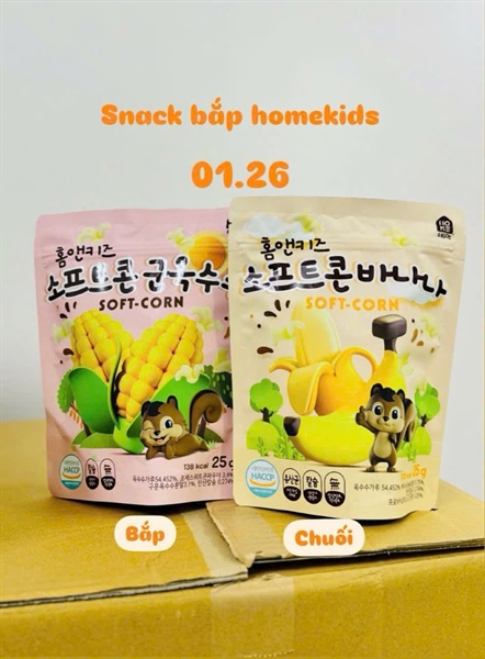 Snack bắp homekids