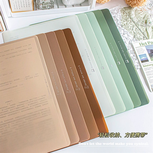 TB giấy kẹp tài liệu mix mẫu f201