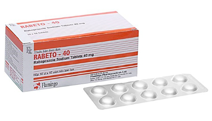 Rabeto - 40 (Rabeprazole Sodium 40mg) (Hộp10vỉ*10 viên) - Flamingo