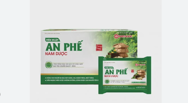 Viên ngậm An phế Nam Dược (H*20vỉ*5viên) - Ô Môn 2
