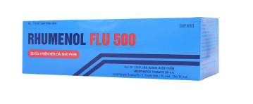 Rhumenol Flu 500 xanh (H*25vỉ*4viên) - Medipharco/Tenamyd