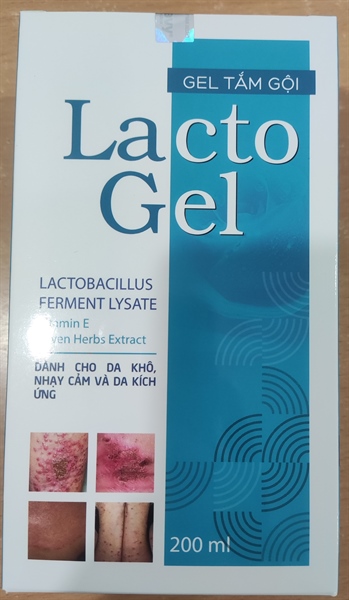 Gel tắm gội Lacto gel 200ml - Song Hân