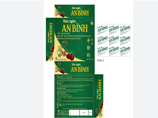 Viên ngậm An Bình (Hộp 10 vỉ x 5 viên) - Sanfo 2