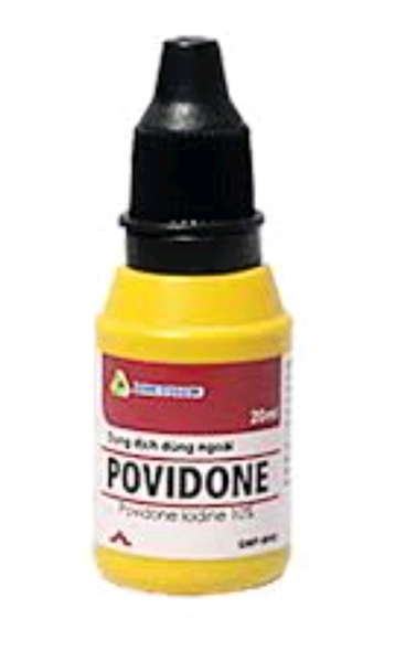 Povidone (Povidon Iod 10%) 20ml - Agimexpharm