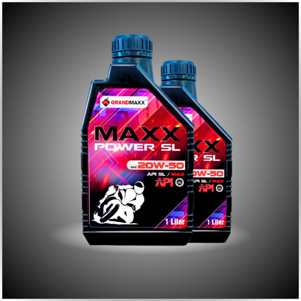 MAXX POWER SL 20W50 NHỚT XE SỐ CHAI 0.8L