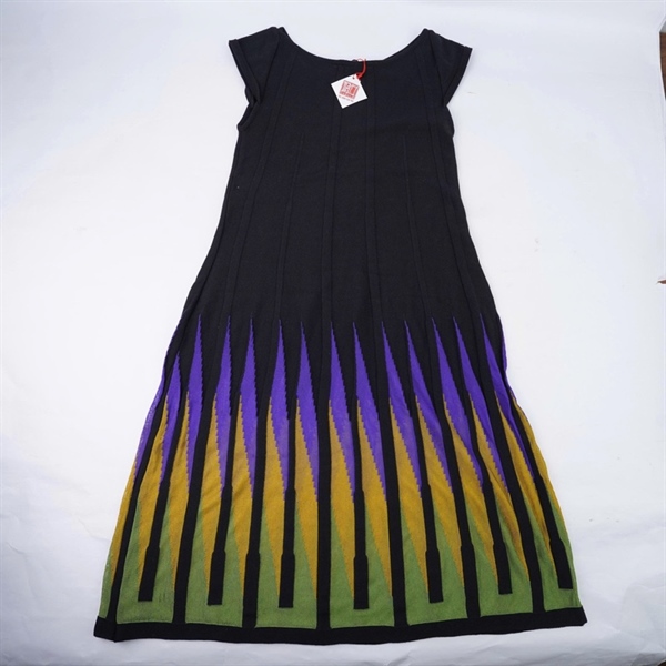 Đầm Versace đen họa tiết (PN) KG+