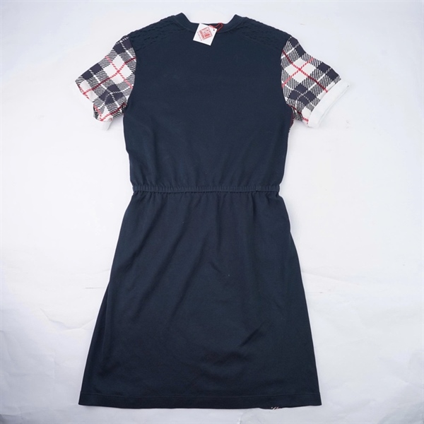 Đầm LV đen trắng caro (PN) KG+