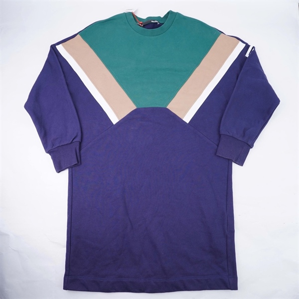 Đầm Moschino xanh phối nâu (PN) KG+