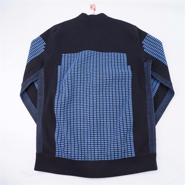 Áo khoác Alexander Wang xanh phối đen (PN) KG+