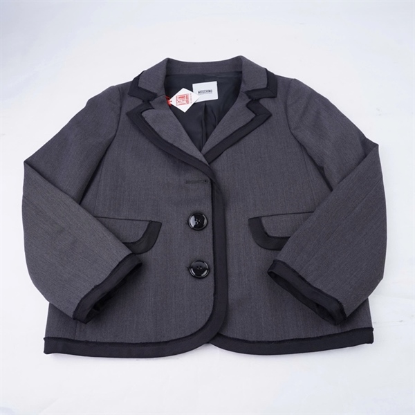 Áo khoác Moschino đen (PN) KG+