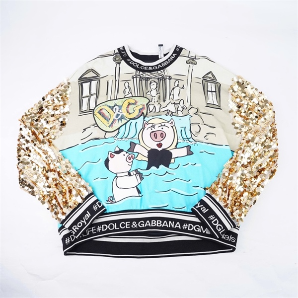 Áo thun D&G in hình Pigs (PN) KG+