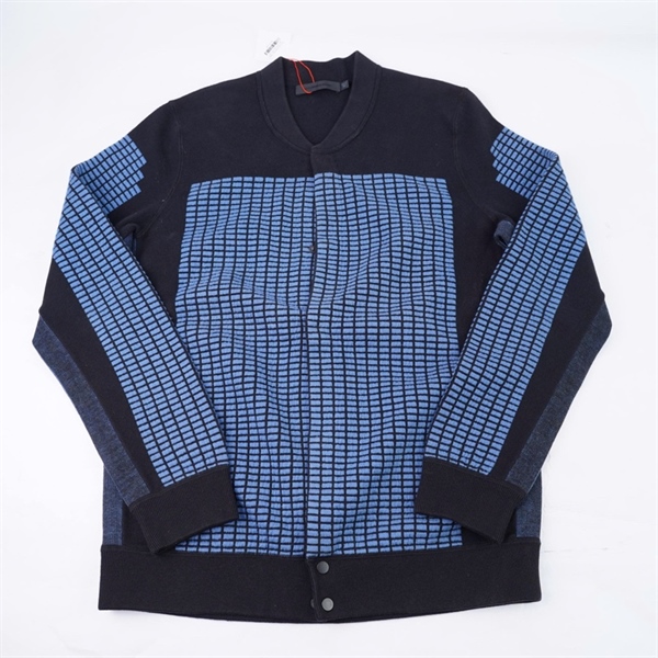 Áo khoác Alexander Wang xanh phối đen (PN) KG+