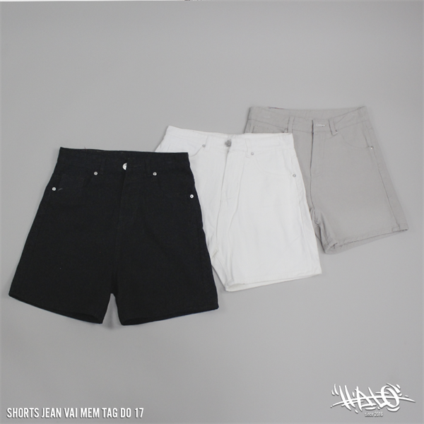Shorts Jean _ Vải mềm - Tag đỏ