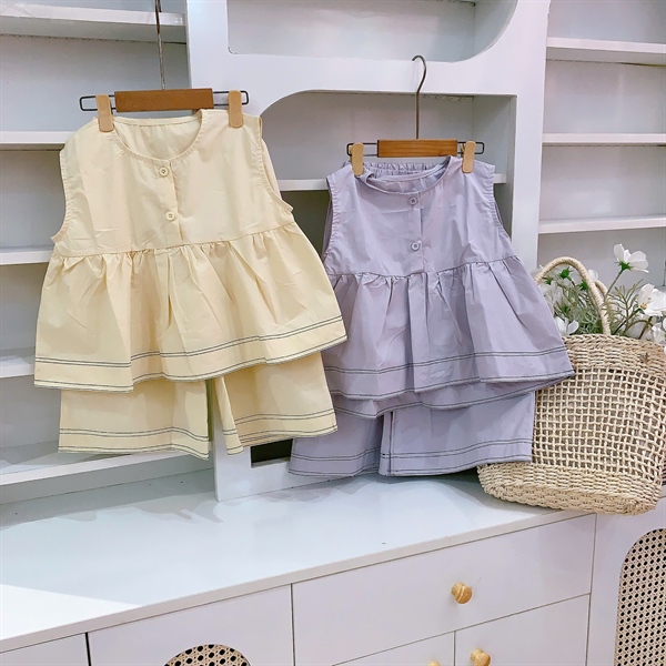 Sét Bayby doll quần Lửng 100-140