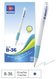 Bút bi Bến Nghé B-36 (0.8) Xanh