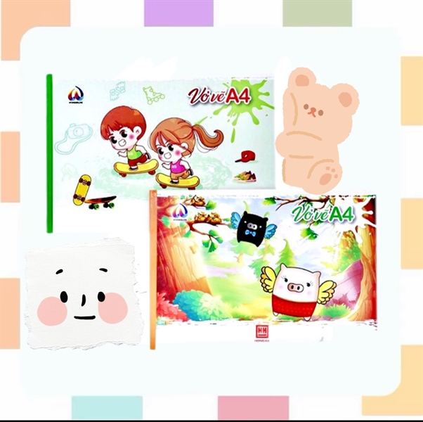 Vở Vẽ A4 Hồng Hà 40 Trang