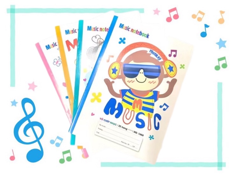 Vở Chép Nhạc 32 Trang