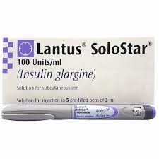 Lantus solostar 100 Units/ml (H*5bút tiêm x 3ml) - Sanofi/Germany