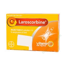 Laroscorbine (Hộp 6 ống x 5ml) (Vitamin C 500mg/5ml) - Bayer