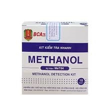 KIT Kiểm tra nhanh methanol trong rượu (MeT04) (Hộp 10 test)