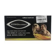 King gold max ++ Giúp bổ thận tráng dương H*1vỉ*5viên Golden Health