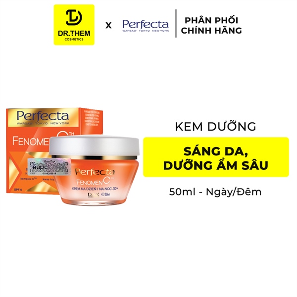 Kem Sáng Da Dưỡng Ẩm Sâu Ngày Đêm Perfecta Fenomen C Deep Moisturising Day & Night Cream 50ml