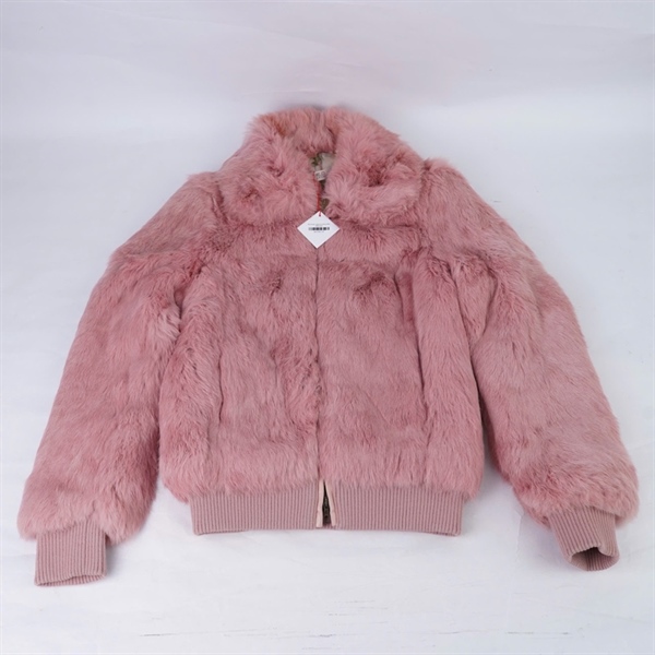 Áo khoác Valentino lông hồng (PN) KG+