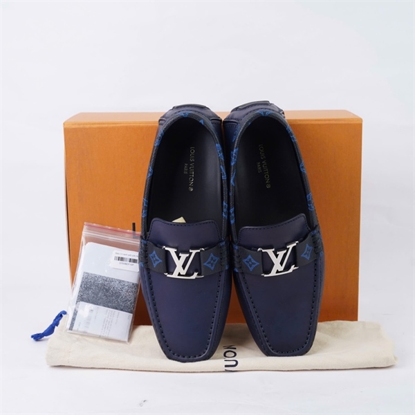 Giày LV xanh sz8 (UK) KG+