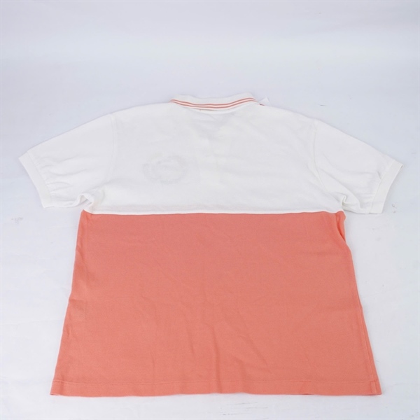 Áo thun Balenciaga trắng phối cam (PN) KG+