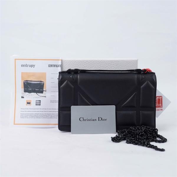 Túi Dior Woc đen (08-BO-0119) sz19 KG+