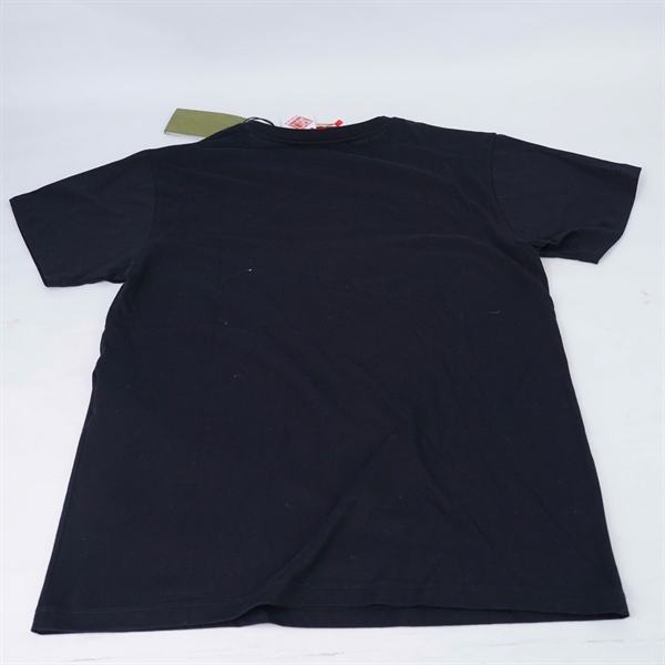 Áo thun GG đen chữ hồng (PN) KG+