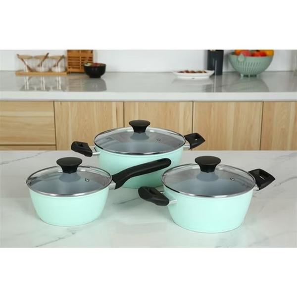 Bộ 3 Nồi Nhôm Chống Dính Greencook GCS229-T1 ( Thùng 4 )