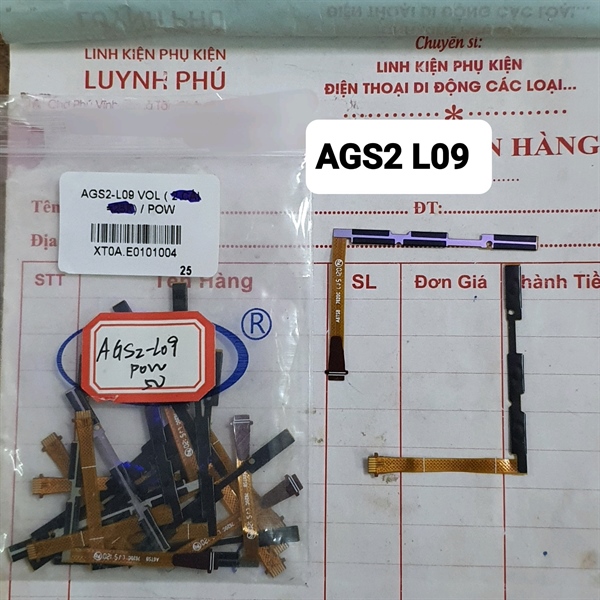 Dây nguồn âm lượng huawei tab ags2 l09