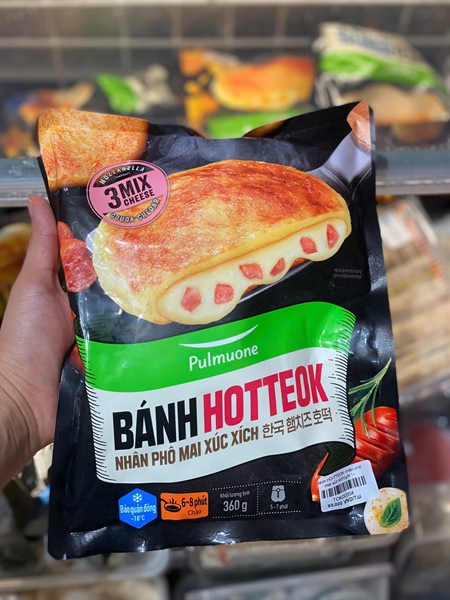 Bánh HO-TTEOK nhân phô mai xúc xích (gói) - TOK00004