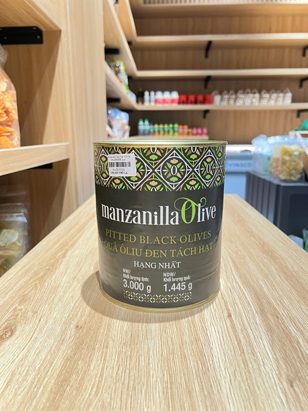 Quả oliu đen tách hạt 3000gr - MUOI00003