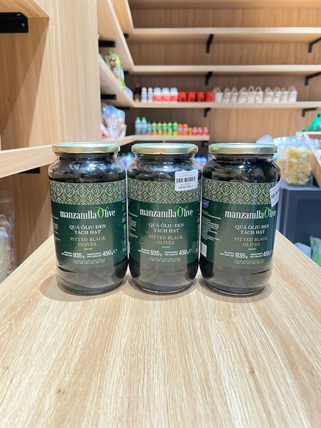 Quả oliu đen tách hạt 935gr - MUOI00001